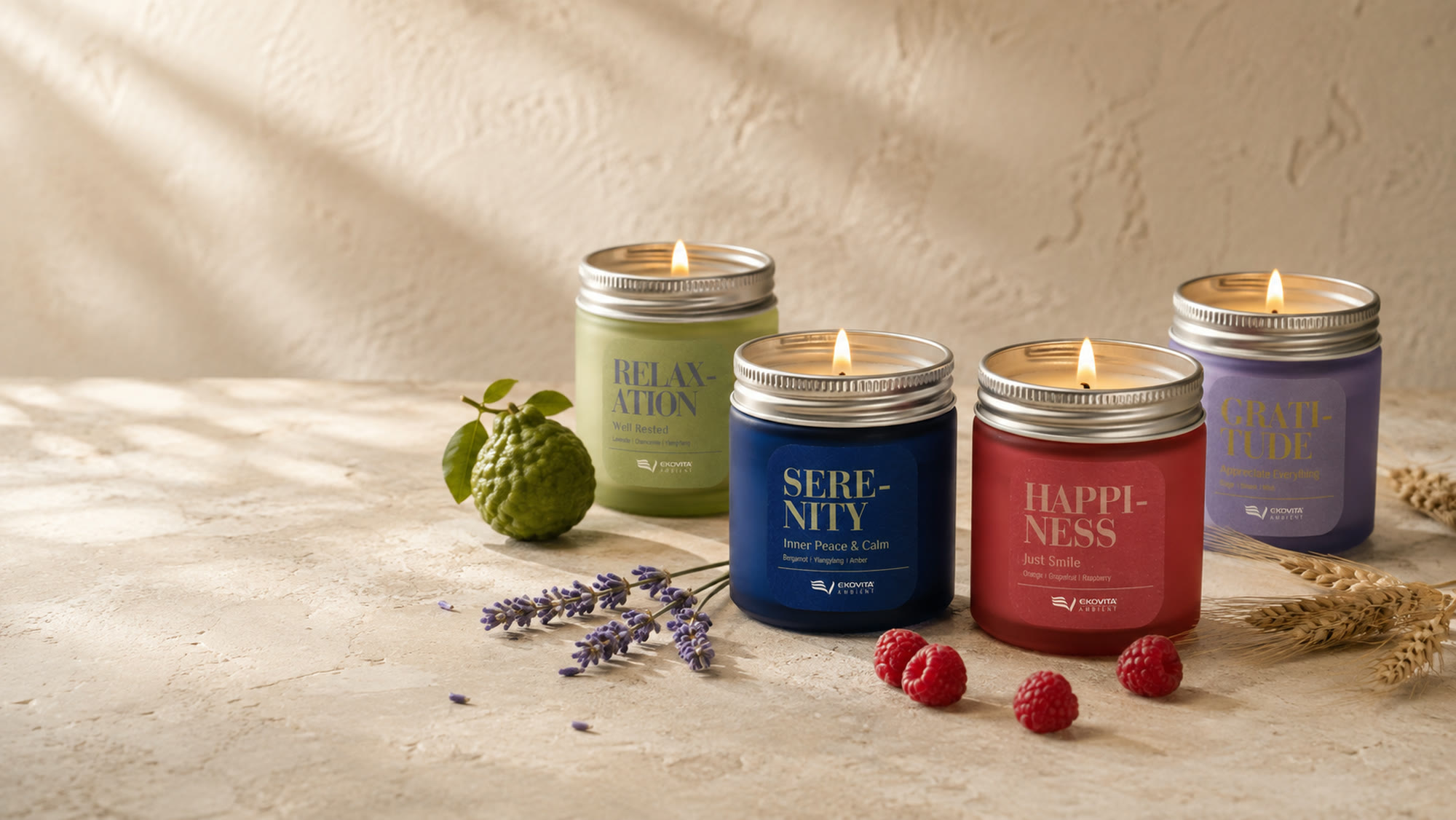 Ekovita Emotion — Relaxation, Serenity, Happiness, Gratitude
