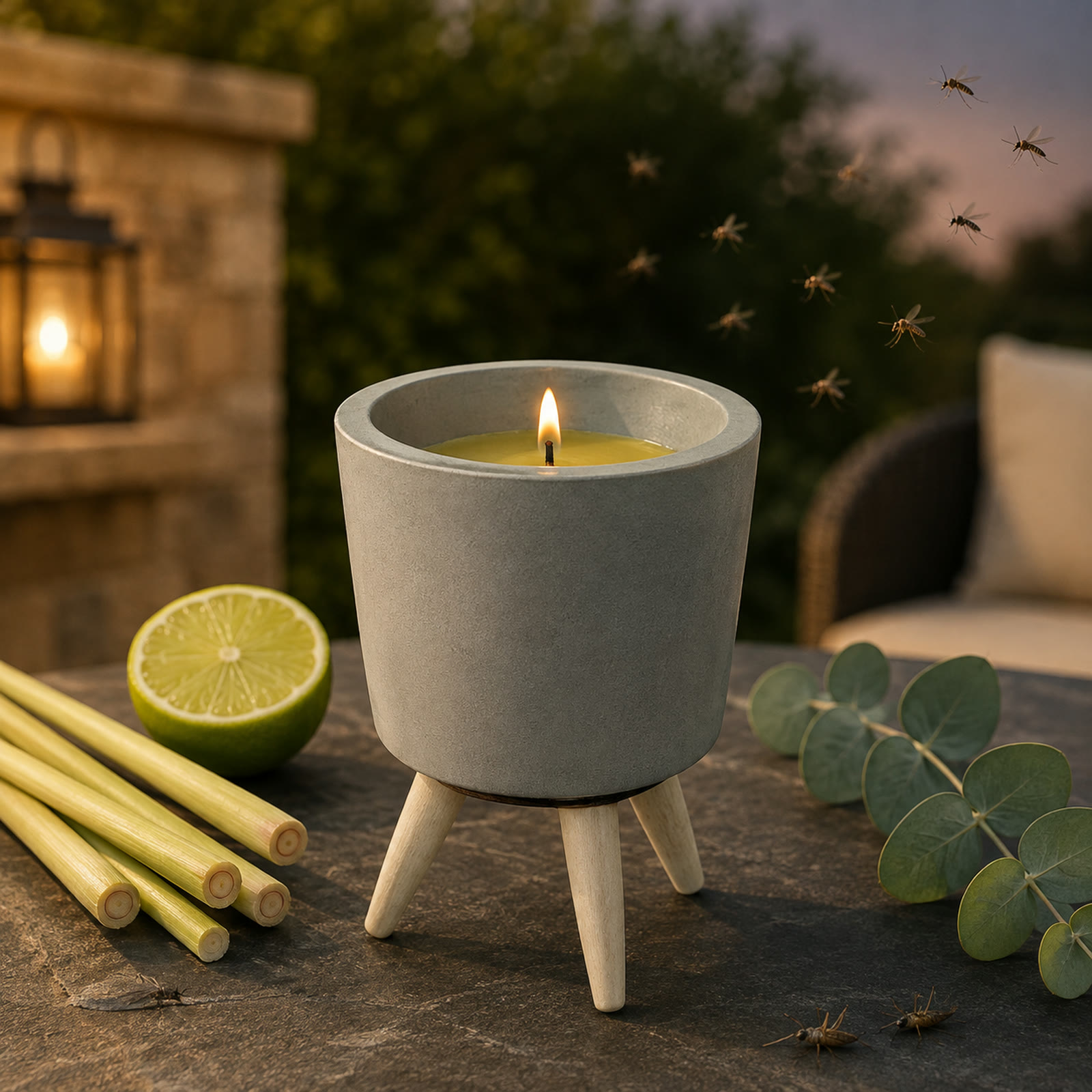 Ekovita Citronella Trend siva
